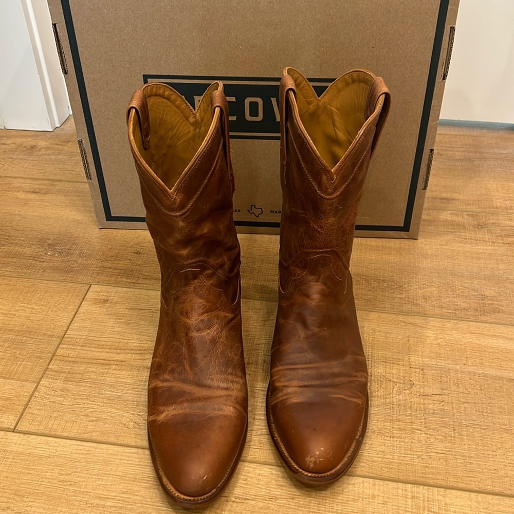 Tecovas “The Earl” 10.5D Scotch Goat men’s cowboy boots